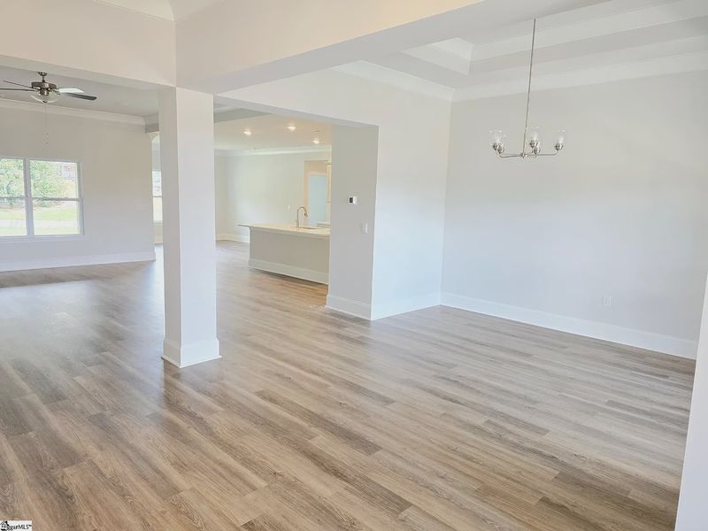 Spacious, unfurnished interior of a new home in Hidden Lake Estates, Greenville (Image 11).