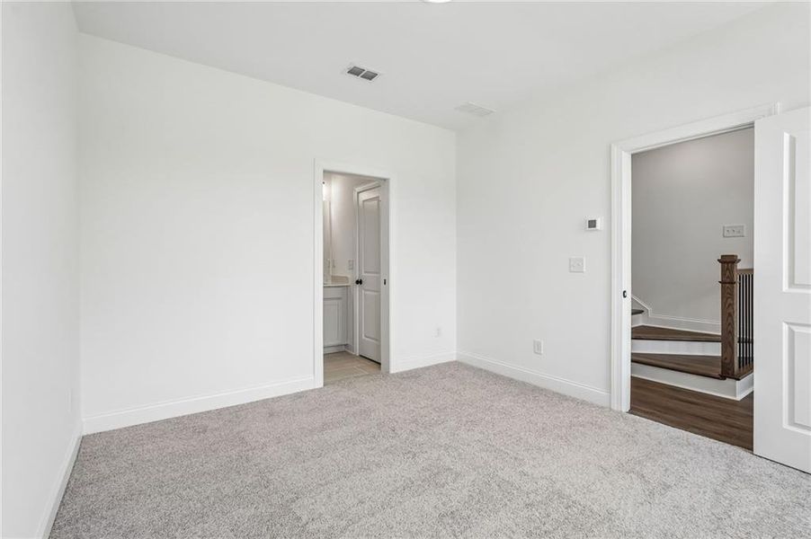 Spacious, unfurnished interior of a new home in Millcroft Townhomes, Buford (Image 47). Spacious, unfurnished interior of a new home in Millcroft Townhomes, Buford (Image 47).