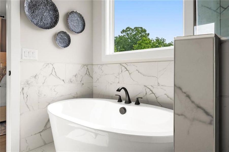 Furnished interior view inside a new home in Hillgrove Preserve, Powder Springs (Image 11).