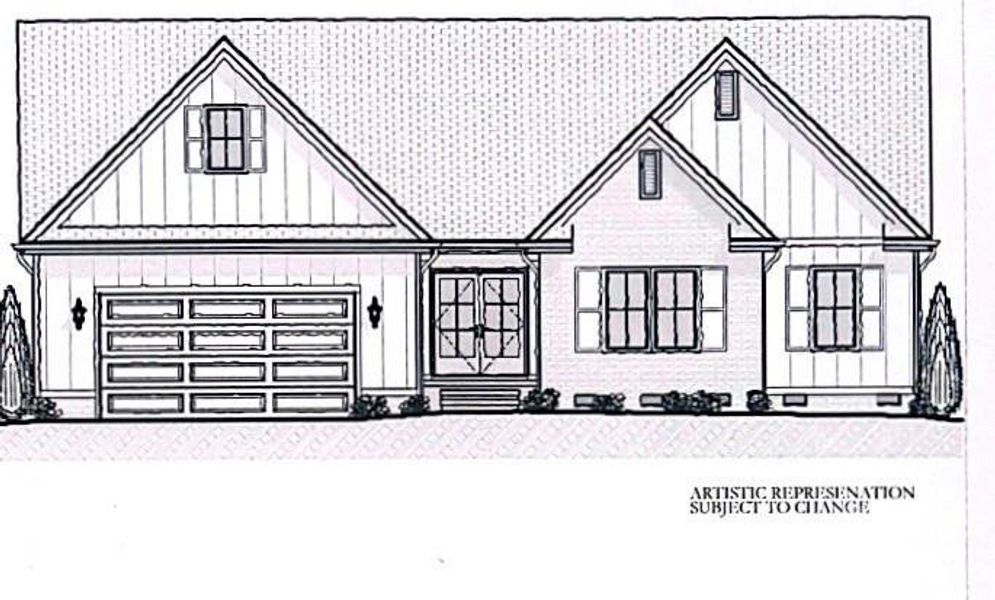 Exterior rendering of this home design in , China Grove, NC (Image 1). Exterior rendering of this home design in , China Grove, NC (Image 1).