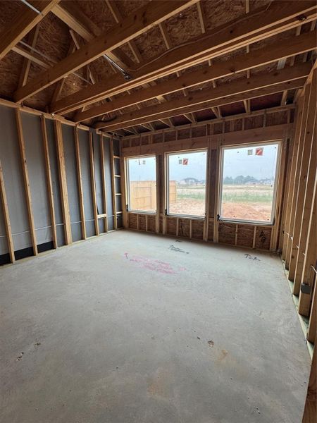 Rear loaded game room