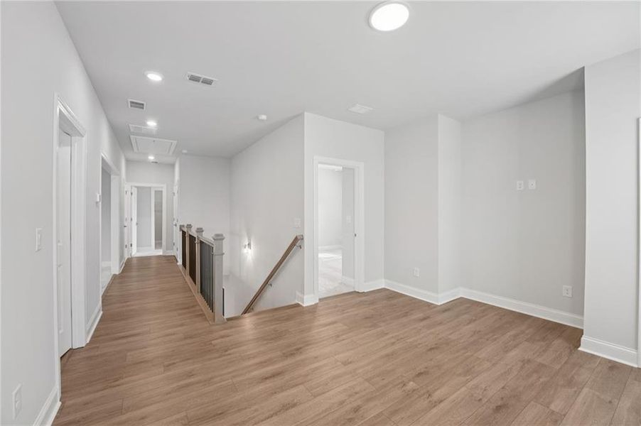Spacious, unfurnished interior of a new home in Promenade at Sawnee Village, Cumming (Image 40).