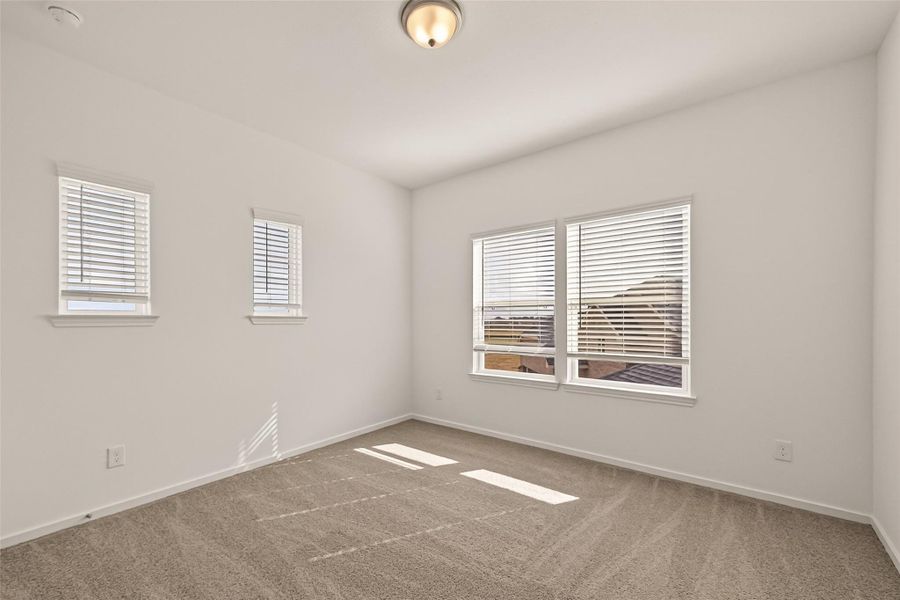 Spacious, unfurnished interior of a new home in Rates starting as low as, Iowa Colony (Image 37).