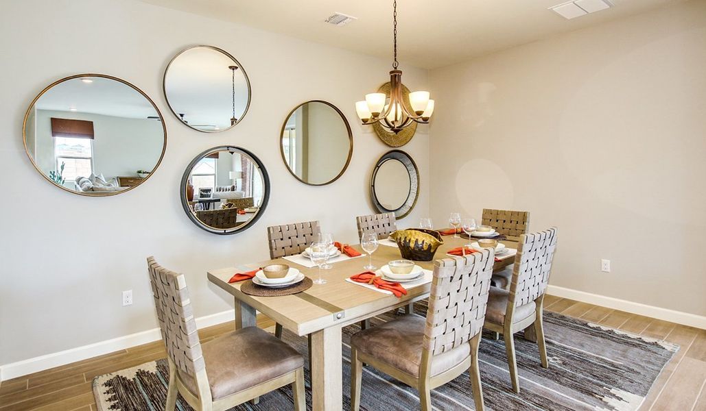 Furnished interior view inside a new home in Sycamore Vista, Vail (Image 16).