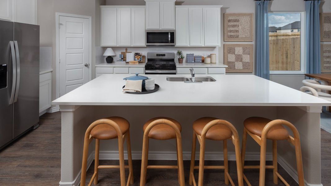 Representative furnished interior of a home built from the The Campbell by Legend Homes in Bluestem, Brookshire (Image 8).
