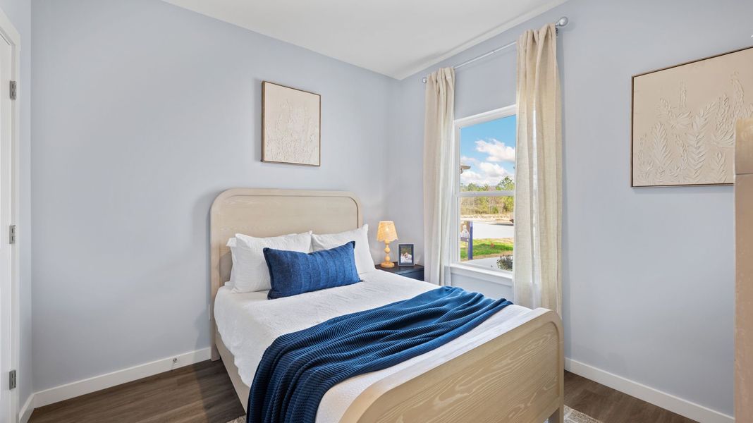 Representative furnished interior of a home built from the Bayshore by D.R. Horton in Cambridge Cove, Chickamauga (Image 20).