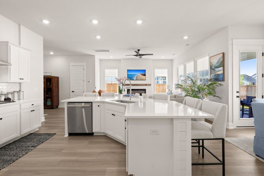 Furnished interior view inside a new home in Carnes Crossroads, Summerville (Image 34).