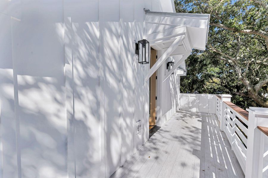Exterior details and patio area of a home in , Isle Of Palms (Image 34).