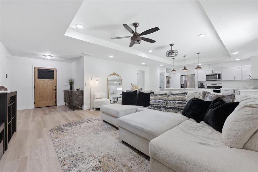 Furnished interior view inside a new home in , Williston (Image 9).