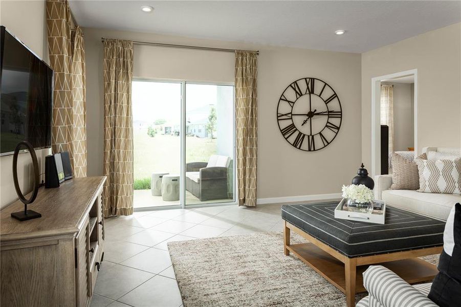 Furnished interior view inside a new home in Avalon Woods, Lakewood Ranch (Image 5). Furnished interior view inside a new home in Avalon Woods, Lakewood Ranch (Image 5).