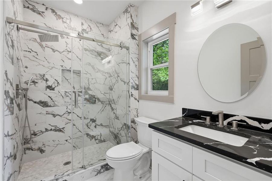 Furnished interior view inside a new home in , Roswell (Image 33).