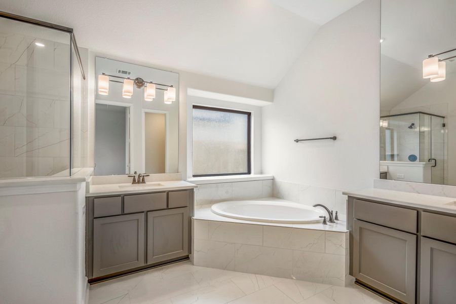 Furnished interior view inside a new home in ARTAVIA, Conroe (Image 13).