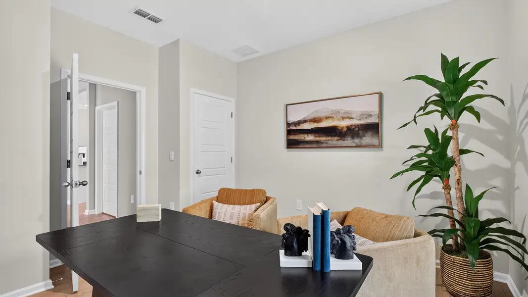 Furnished interior view inside a new home in Rookery, Green Cove Springs (Image 24). Furnished interior view inside a new home in Rookery, Green Cove Springs (Image 24).