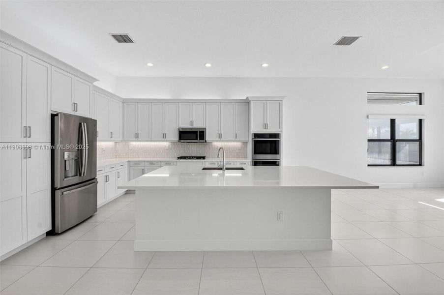 Furnished interior view inside a new home in , Boynton Beach (Image 9).