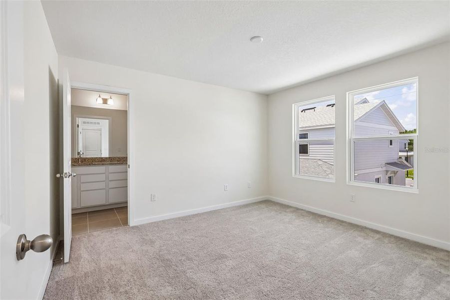 Spacious, unfurnished interior of a new home in Cyrene at Harmony, St. Cloud (Image 19). Spacious, unfurnished interior of a new home in Cyrene at Harmony, St. Cloud (Image 19).
