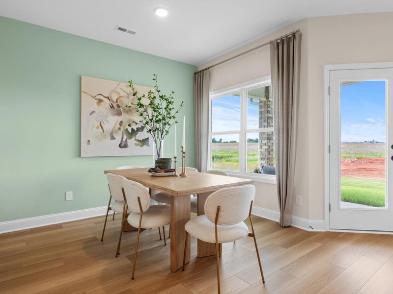 Representative furnished interior of a home built from the The Daphne F by Davidson Homes LLC in Waverly Estates, Josephine (Image 14). Representative furnished interior of a home built from the The Daphne F by Davidson Homes LLC in Waverly Estates, Josephine (Image 14).