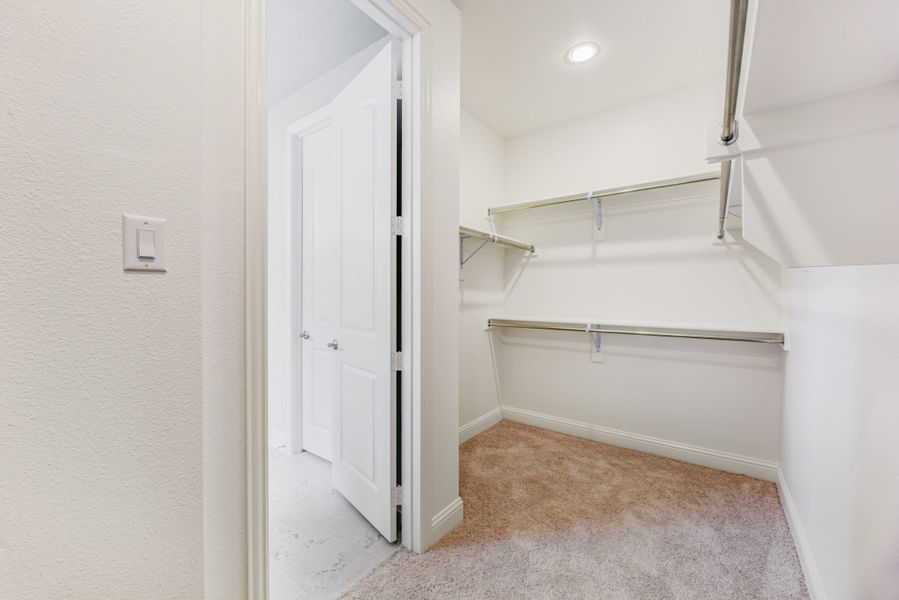Representative unfurnished interior of a home built from the Nueces by UnionMain Homes in Lake Breeze, Lavon (Image 22).