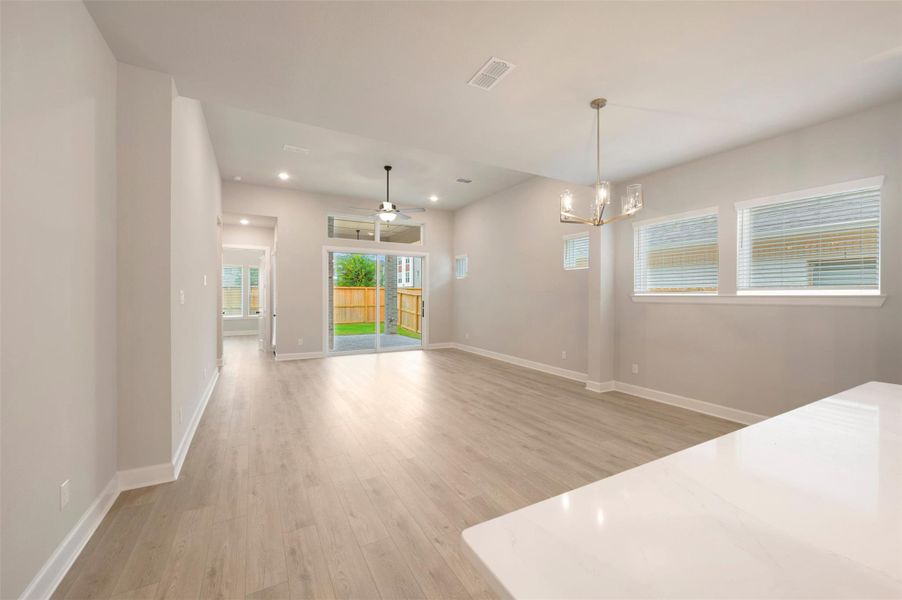 Spacious, unfurnished interior of a new home in Harvest Green - Reserve Collection, Richmond (Image 25).