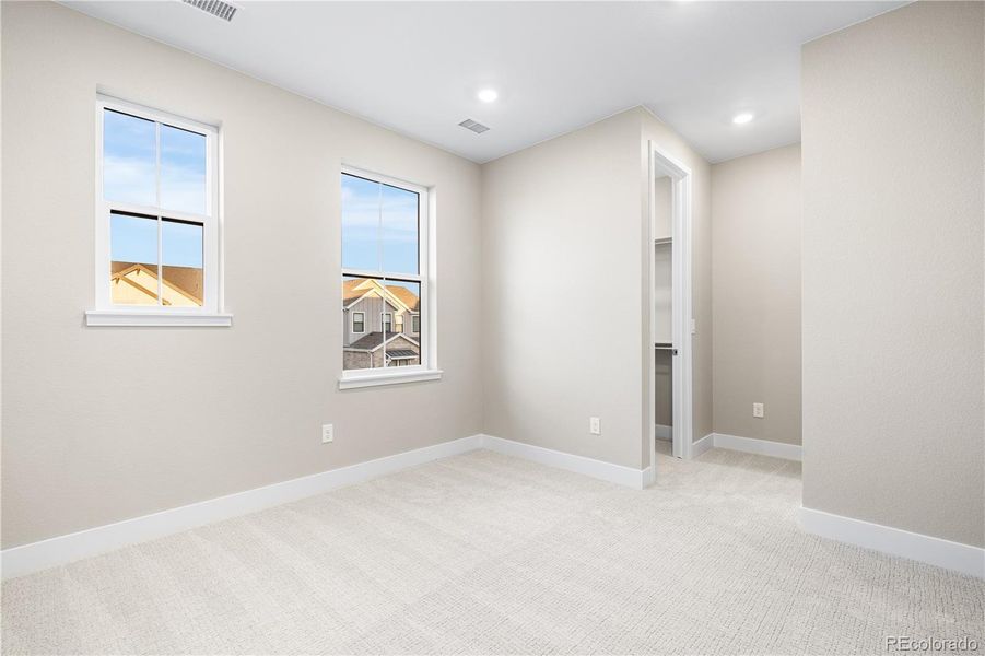 Spacious, unfurnished interior of a new home in Stargaze at Solstice, Littleton (Image 26).