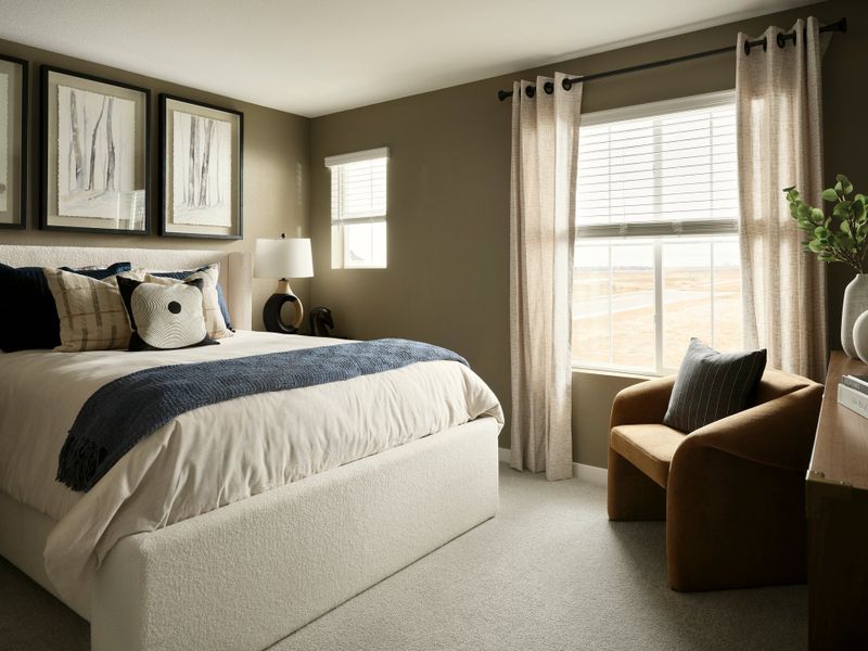 Furnished interior view inside a new home in Barefoot, Firestone (Image 8).