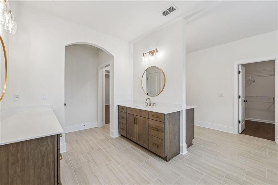Furnished interior view inside a new home in Waterhaven, Cumming (Image 13).