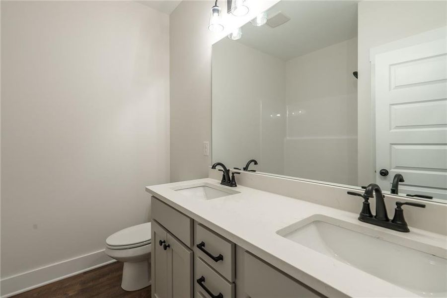 Furnished interior view inside a new home in , Social Circle (Image 14).