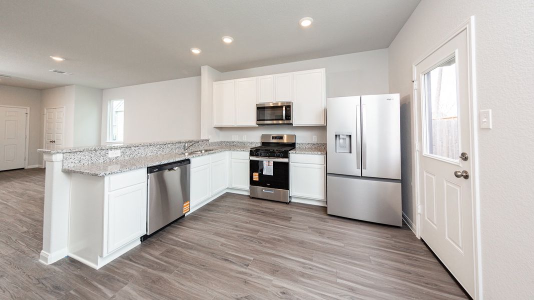 Kitchen and Dining Area