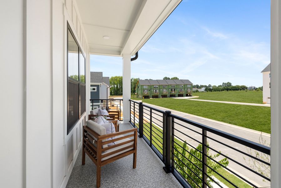 Representative exterior details of a home built from the Timothy 2 Story by Baker Residential in Atwater Station - Village Collection, Fuquay Varina (Image 3).