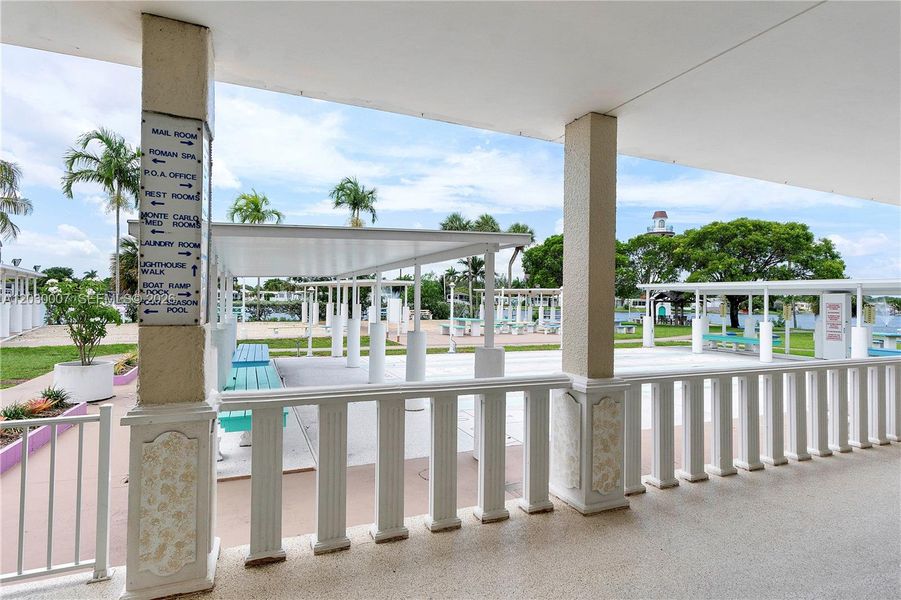 Exterior details and patio area of a home in , Dania Beach (Image 23).