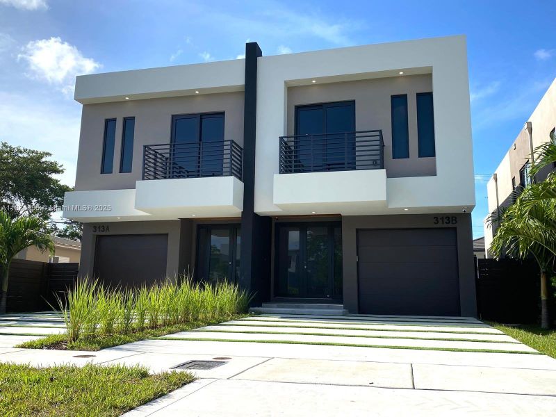 Front exterior of a new home in , Fort Lauderdale, FL, highlighting curb appeal (Image 2). Front exterior of a new home in , Fort Lauderdale, FL, highlighting curb appeal (Image 2).