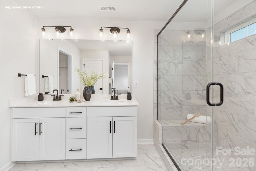 Furnished interior view inside a new home in Laurelbrook, Sherrills Ford (Image 22).