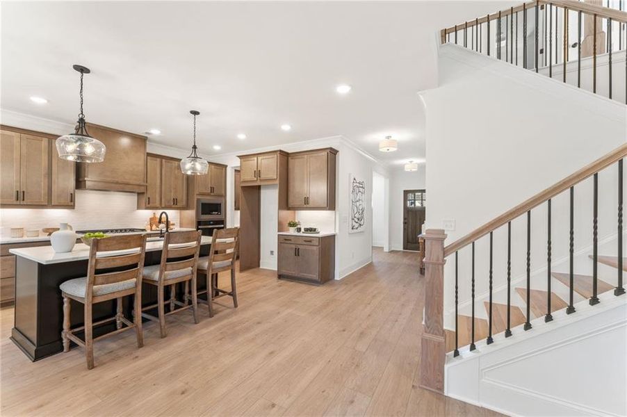 Furnished interior view inside a new home in Prescott Manor, Canton (Image 9).