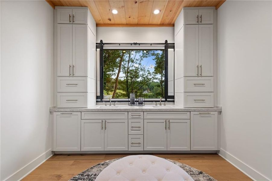 Furnished interior view inside a new home in , Morganton (Image 24).