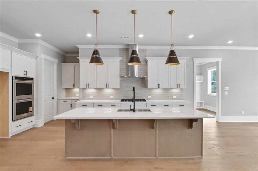 Furnished interior view inside a new home in Old Town Estates, Monroe (Image 6).