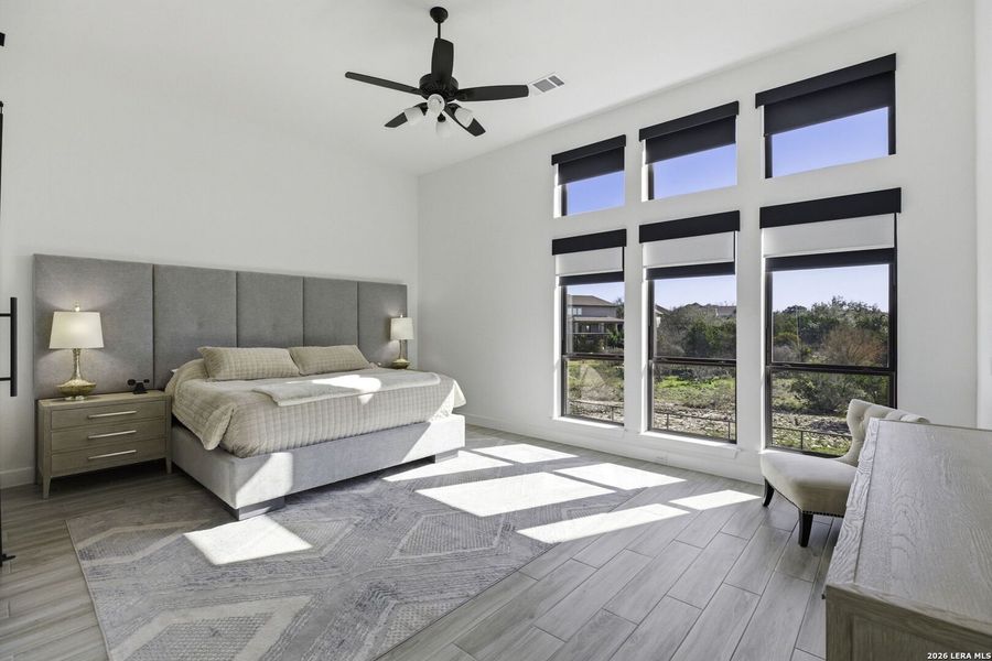 Furnished interior view inside a new home in Vintage Oaks, New Braunfels (Image 9).