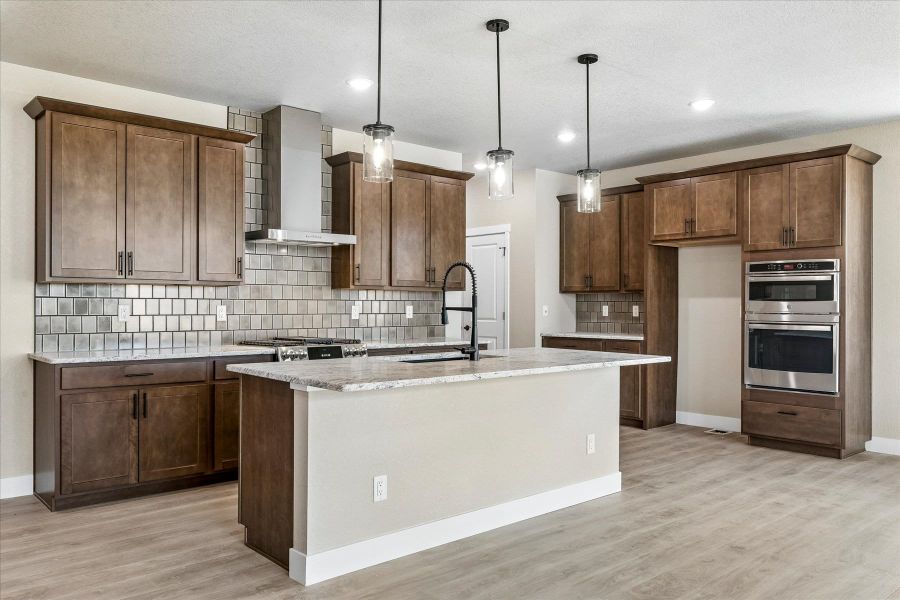 Furnished interior view inside a new home in The Glen-12, Colorado Springs (Image 8).