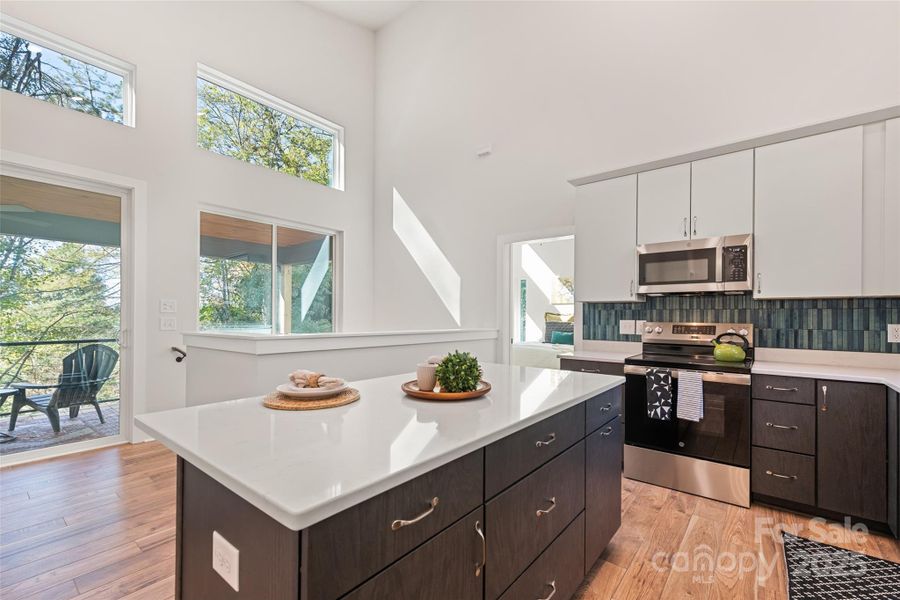Furnished interior view inside a new home in , Sylva (Image 14).