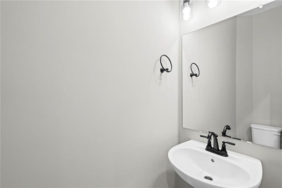 Close-up of interior finishes inside a home in Villas at Gold Creek, Dawsonville (Image 12).