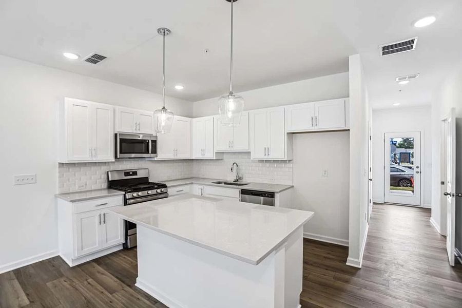 Kitchen featuring Timeless Collection Finishes
