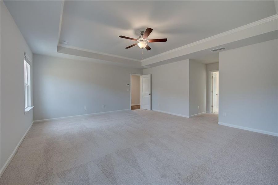 Spacious, unfurnished interior of a new home in Hamilton Lakes, Lawrenceville (Image 24).