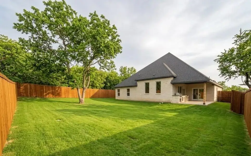 Exterior details and patio area of a home in , Sherman (Image 3). Exterior details and patio area of a home in , Sherman (Image 3).
