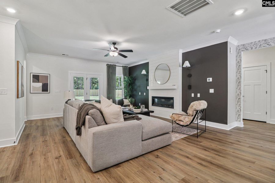 Furnished interior view inside a new home in Raglins Creek, Lugoff (Image 5).