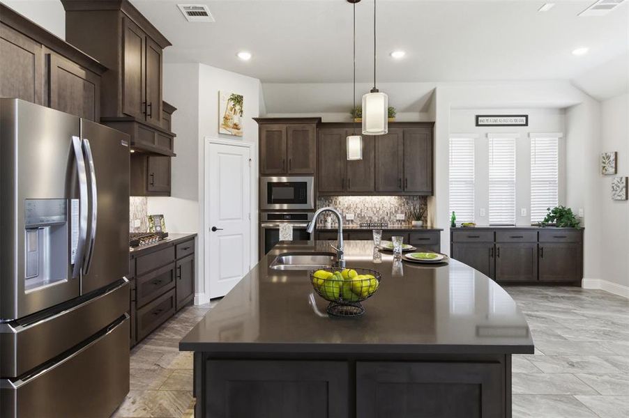 Furnished interior view inside a new home in , Midlothian (Image 9).