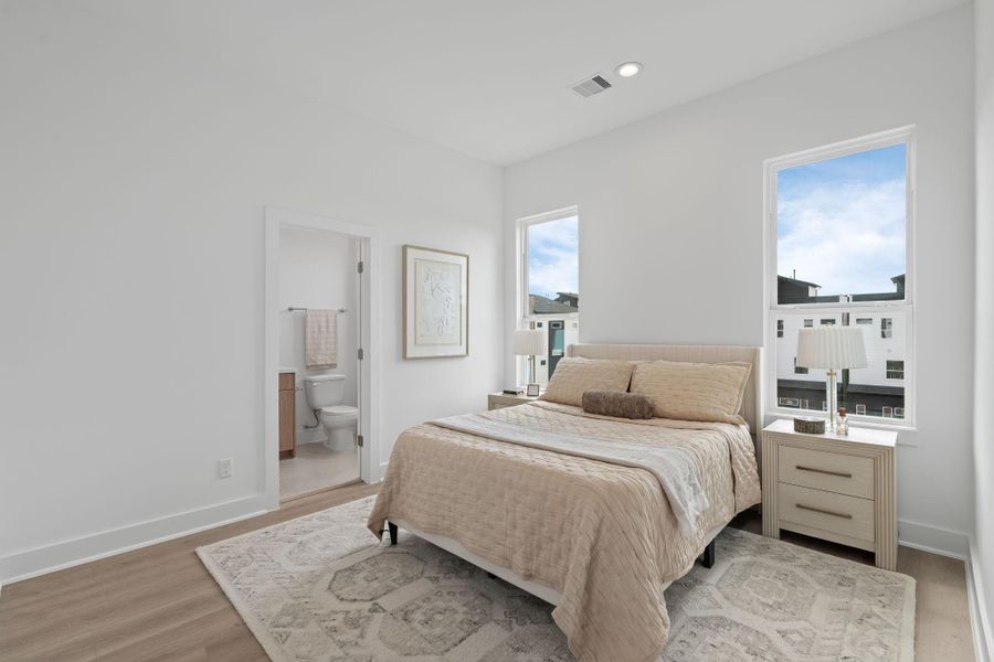 Furnished interior view inside a new home in , Houston (Image 29). Furnished interior view inside a new home in , Houston (Image 29).