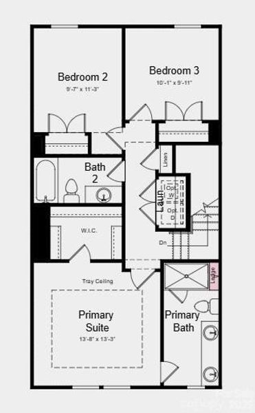 Additional Highlights Include: Ledge at primary shower, trash roll out, pendant light pkg, and quick tread and painted risers from 1st to 2nd floor Additional Highlights Include: Ledge at primary shower, trash roll out, pendant light pkg, and quick tread and painted risers from 1st to 2nd floor