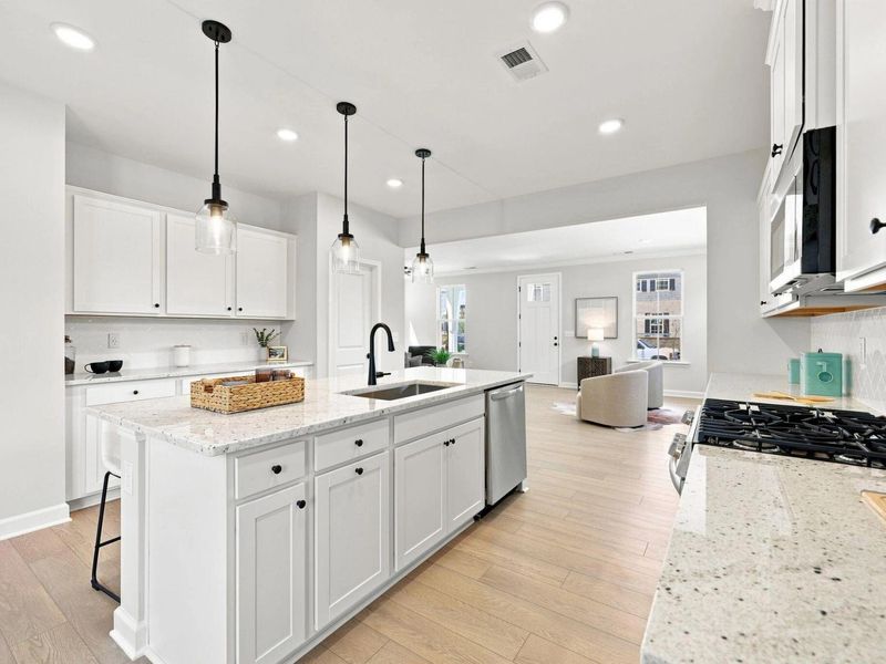Furnished interior view inside a new home in Forestville Yard, Knightdale (Image 5).