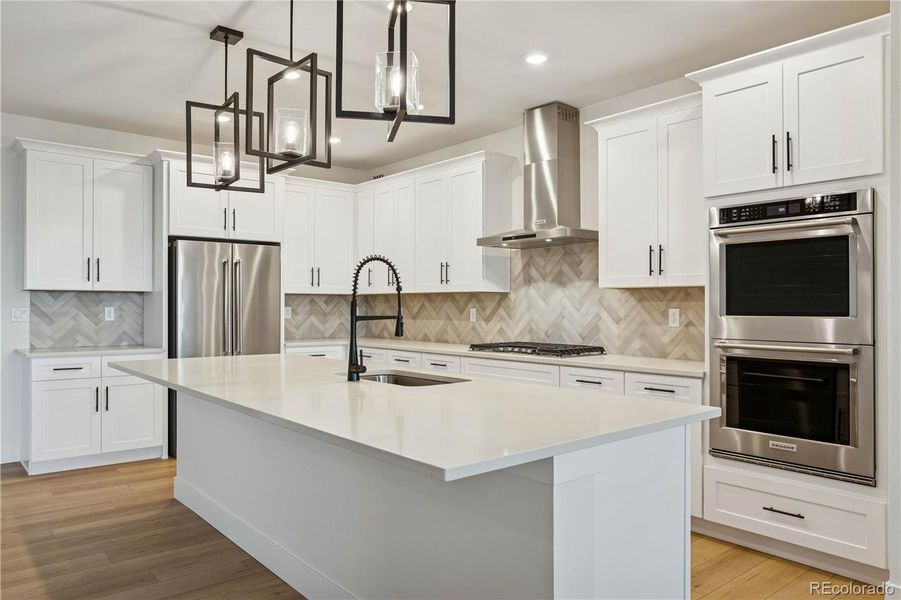 Furnished interior view inside a new home in Spring Valley Ranch, Elizabeth (Image 8). Furnished interior view inside a new home in Spring Valley Ranch, Elizabeth (Image 8).