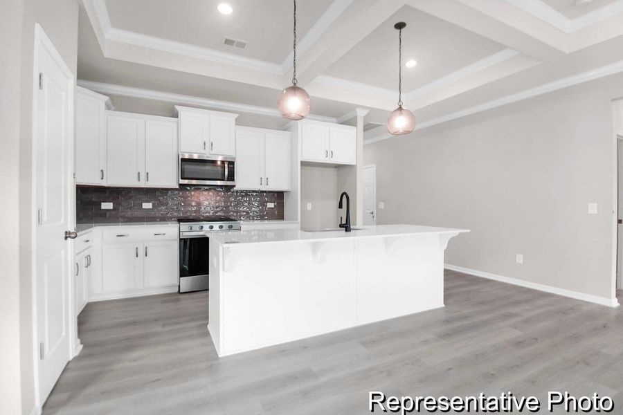 Furnished interior view inside a new home in , Ravenel (Image 10).