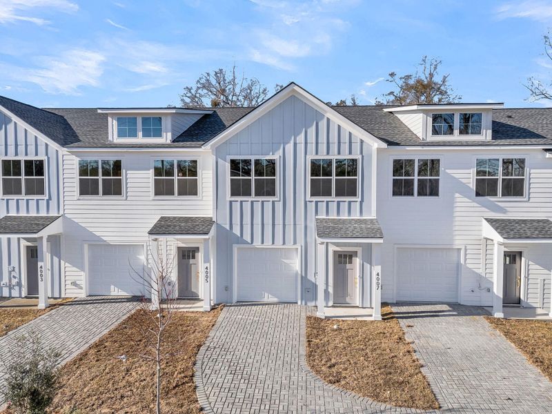 Front exterior of a new home in , North Charleston, SC, highlighting curb appeal (Image 25).