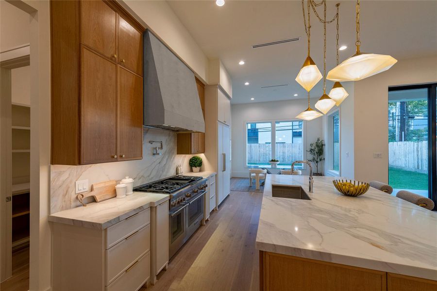 Furnished interior view inside a new home in , Houston (Image 10).